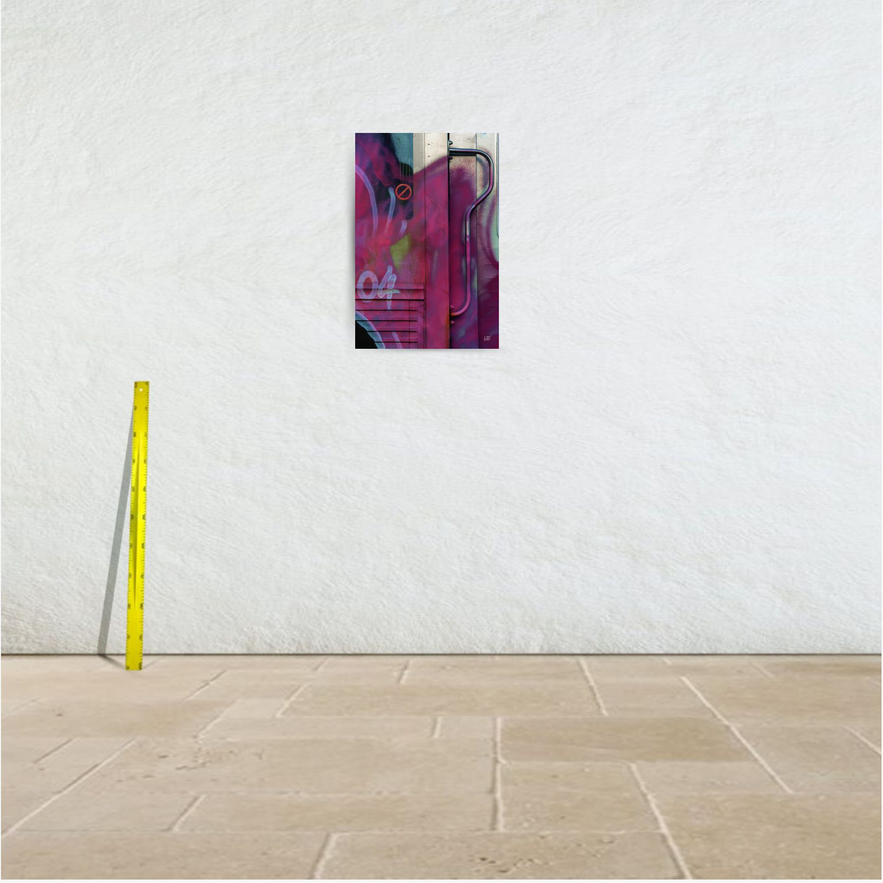 tags galvanisés 1 ~ tirage limité n° 4/20 (50 x 75 cm) – Image 3