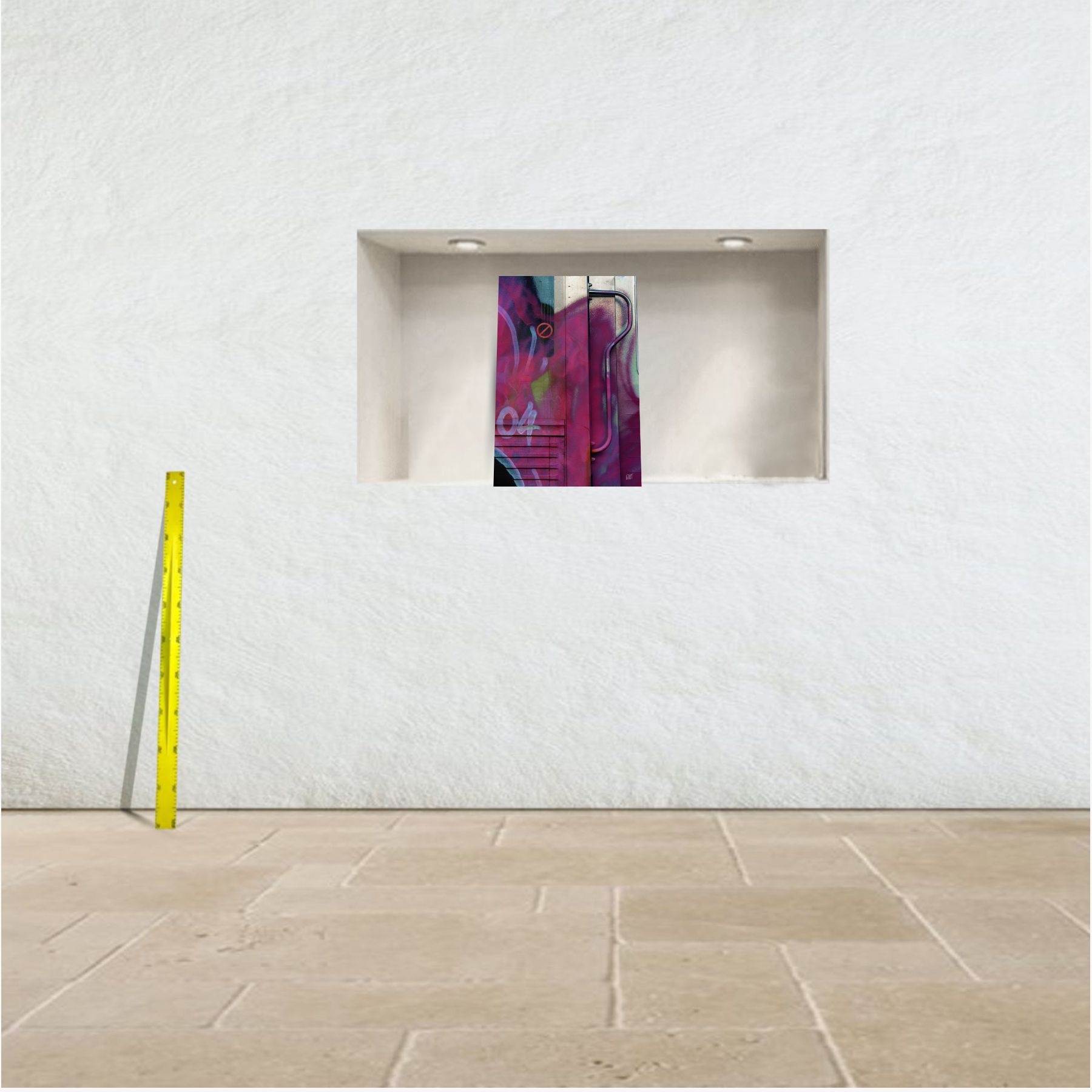 tags galvanisés 1 ~ tirage limité n° 4/20 (40 x 60 cm) – Image 3