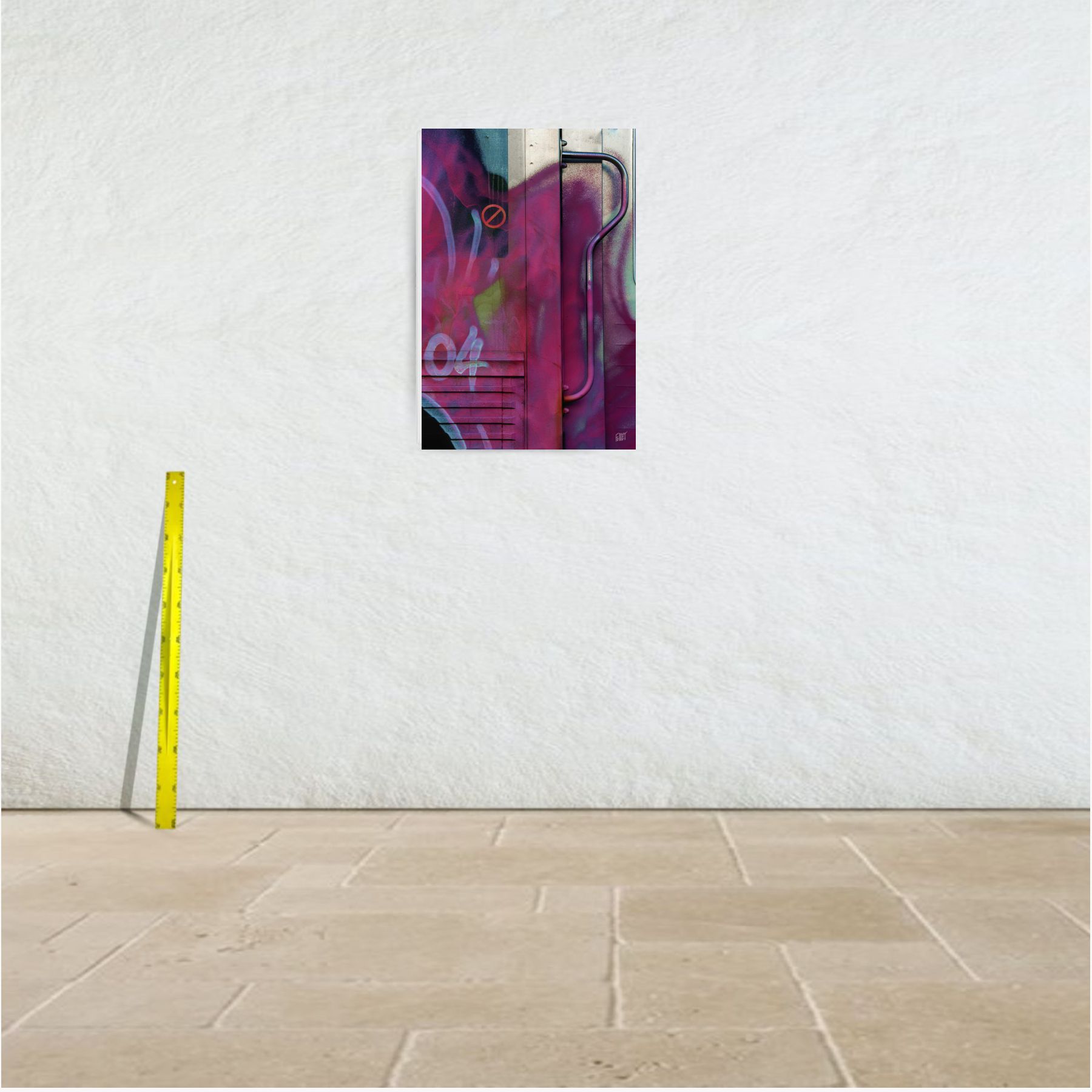 tags galvanisés 1 ~ toile (60 x 90 cm) – Image 3