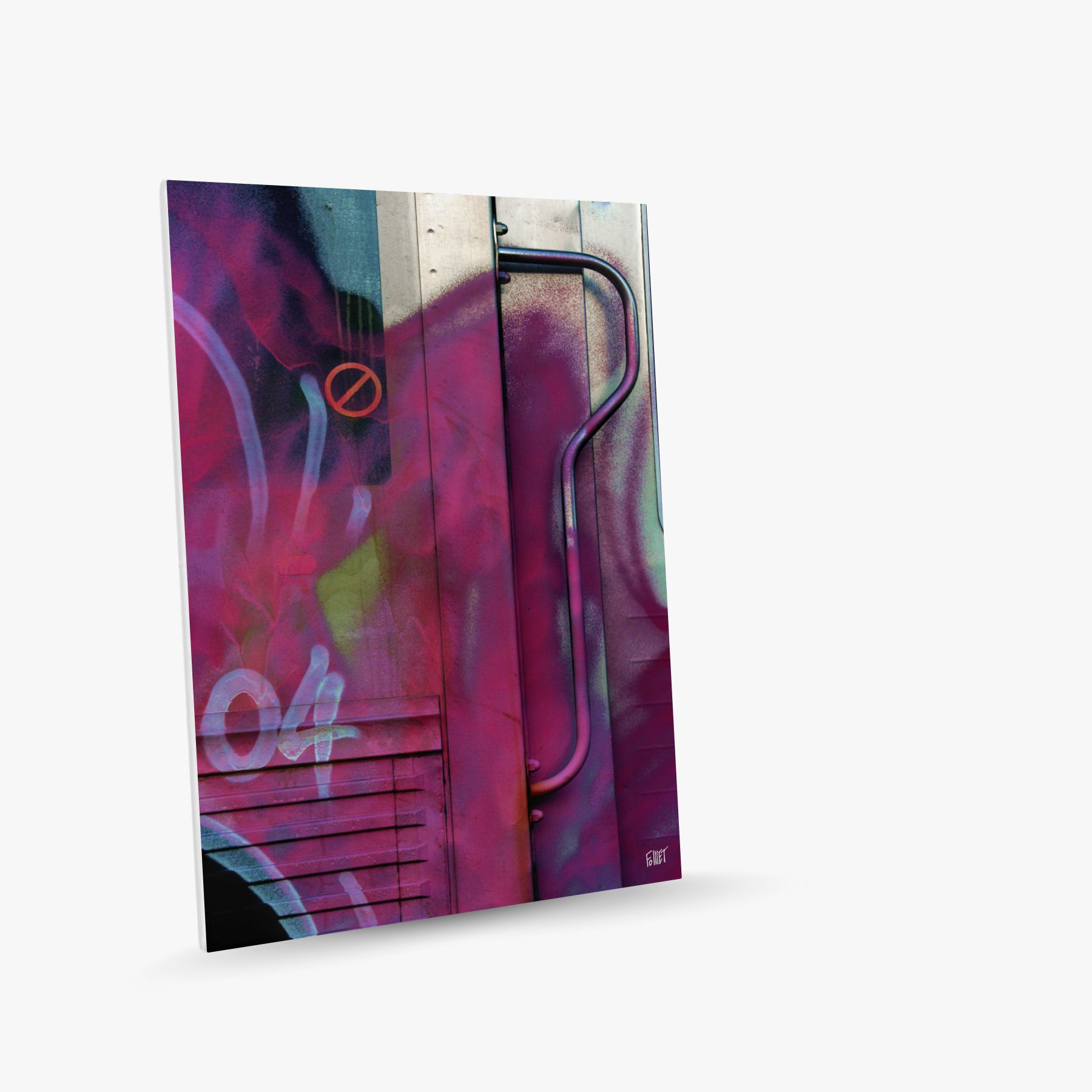 tags galvanisés 1 ~ toile (60 x 90 cm) – Image 2