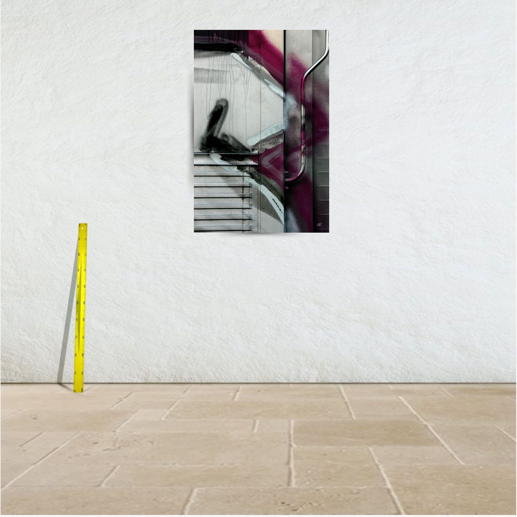 tags galvanisés 2 ~ affiche (80 x 120 cm) – Image 3