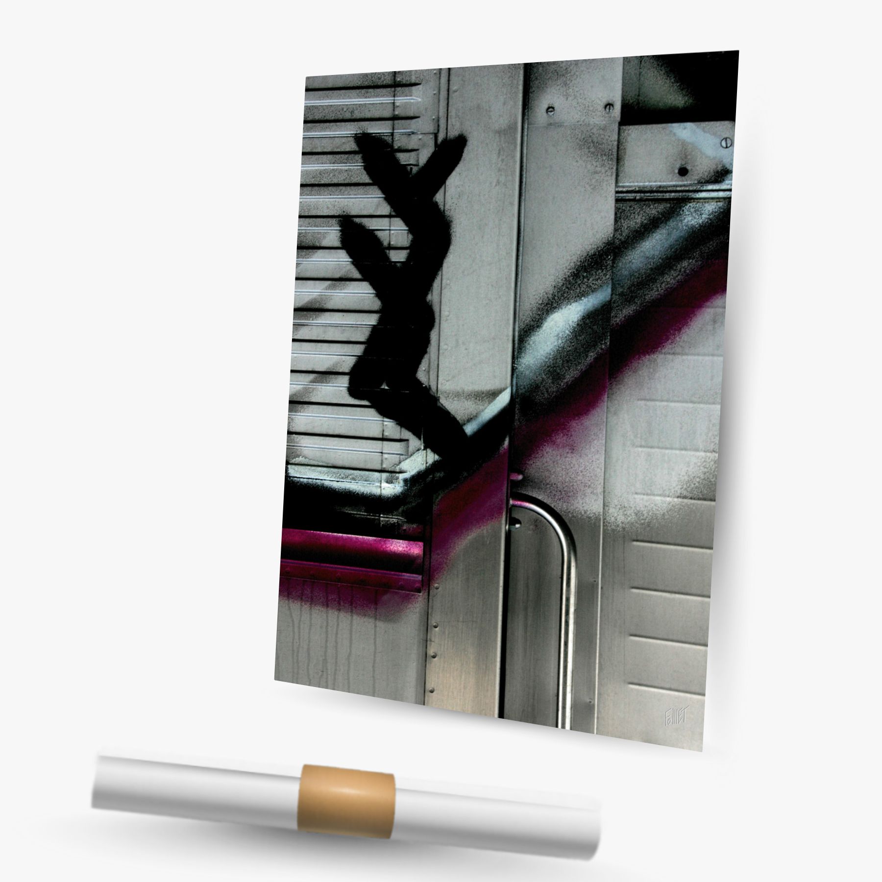 tags galvanisés 3 ~ affiche (30 x 45 cm) – Image 2