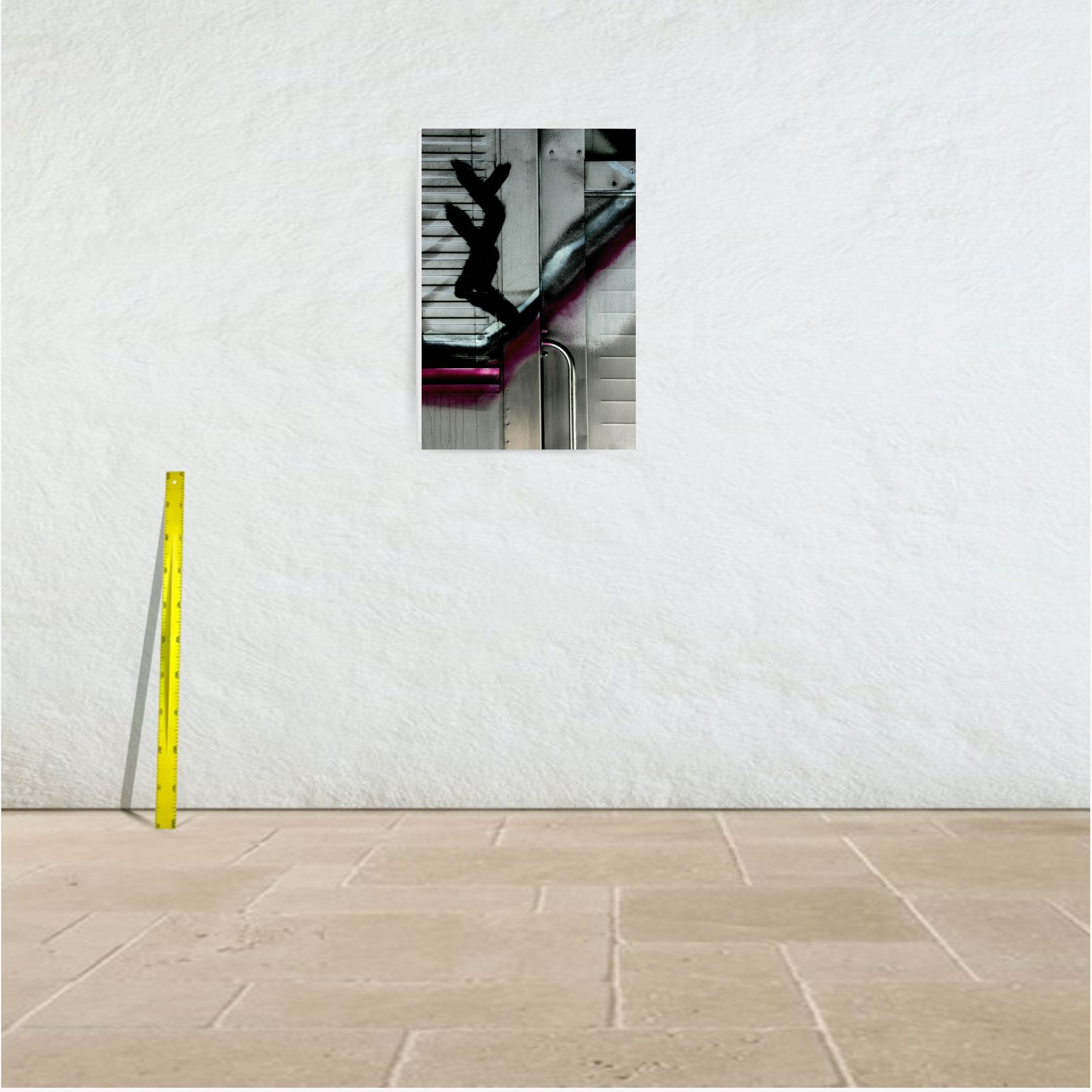 tags galvanisés 3 ~ toile (60 x 90 cm) – Image 3