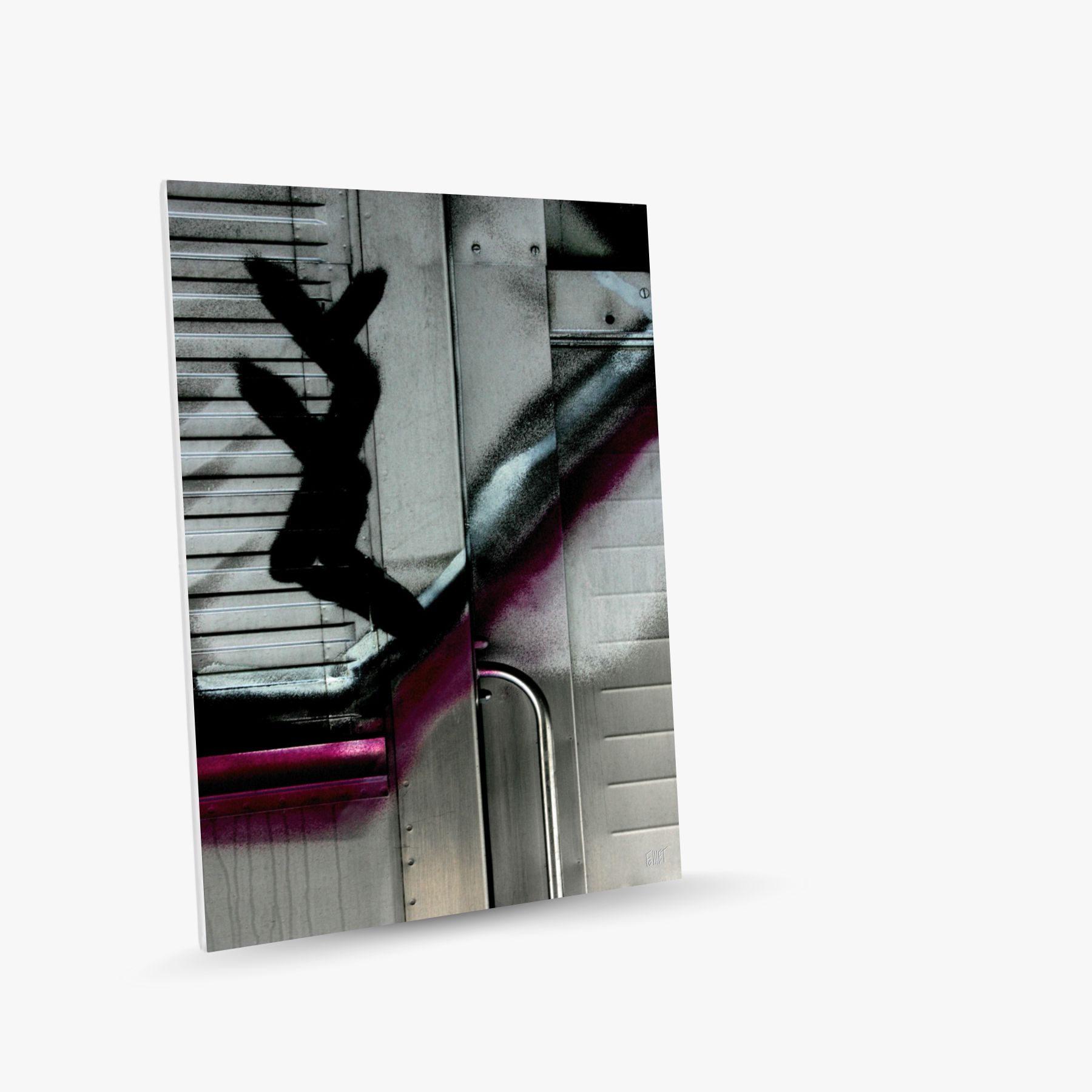 tags galvanisés 3 ~ toile (60 x 90 cm) – Image 2