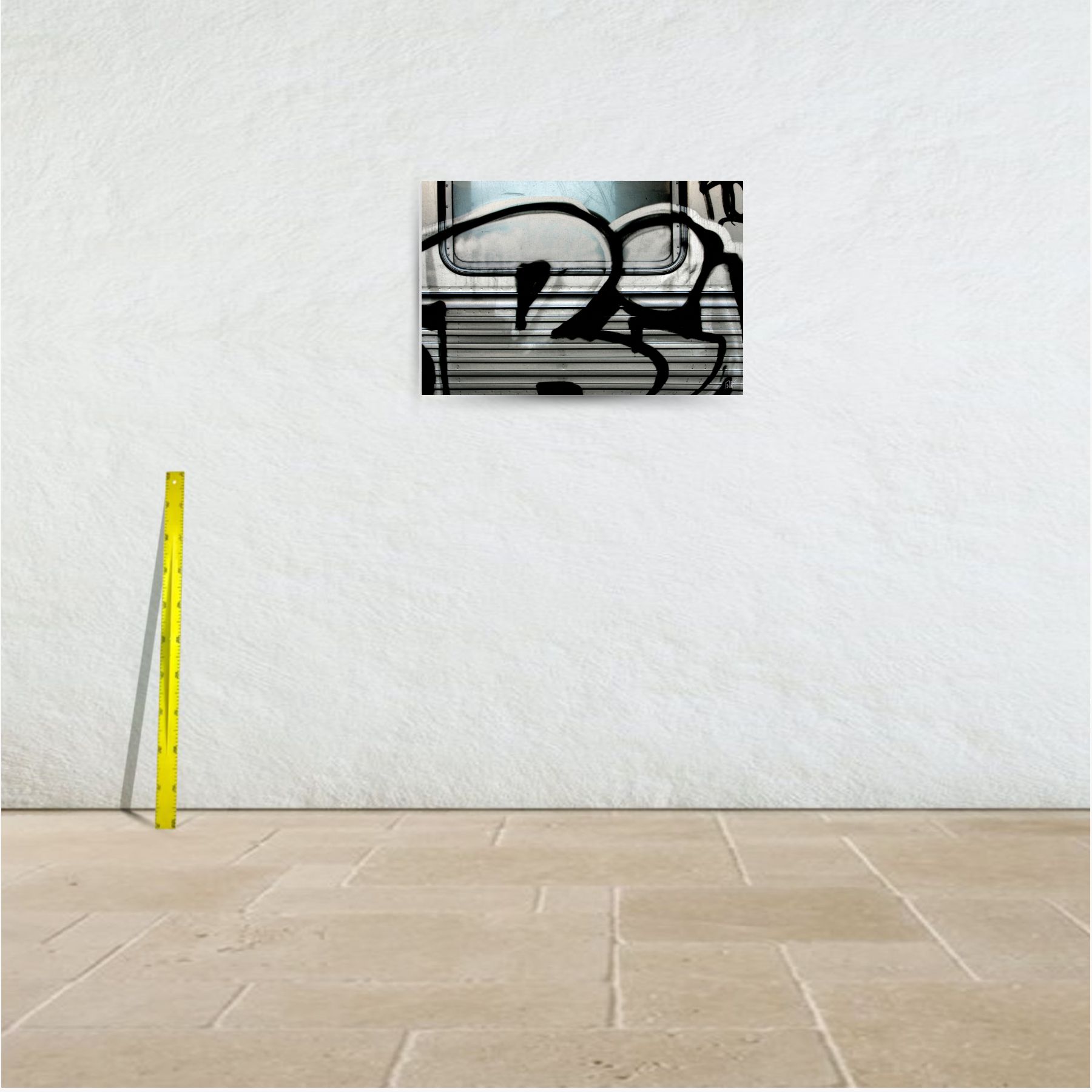 tags galvanisés 4 ~ toile (90 x 60 cm) – Image 3