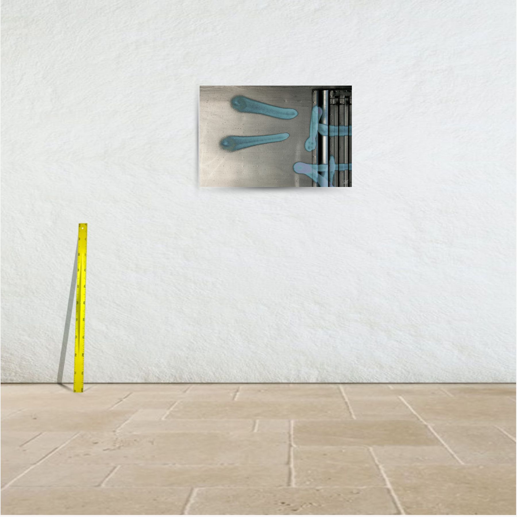 tags galvanisés 6 ~ toile (90 x 60 cm) – Image 3