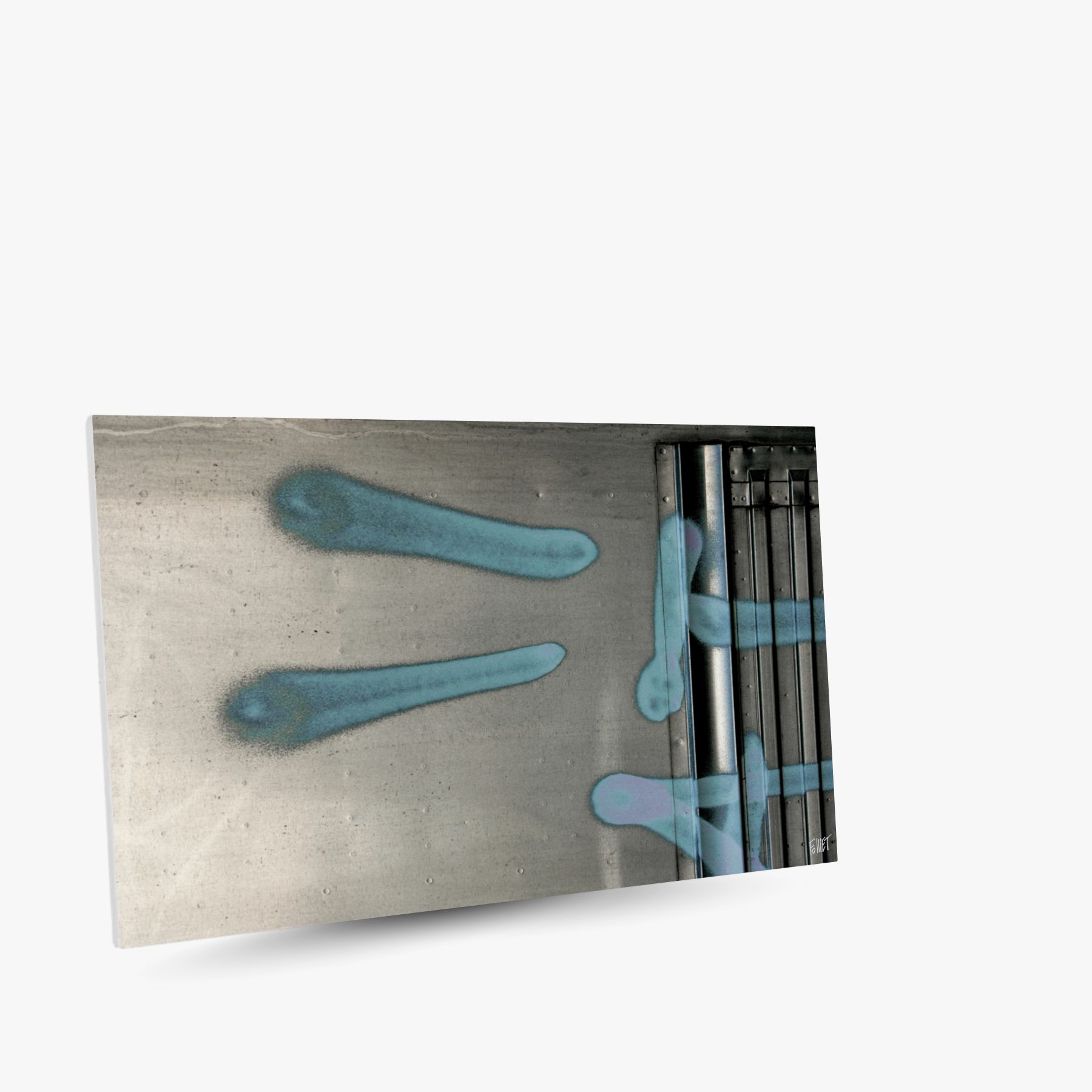 tags galvanisés 6 ~ toile (90 x 60 cm) – Image 2