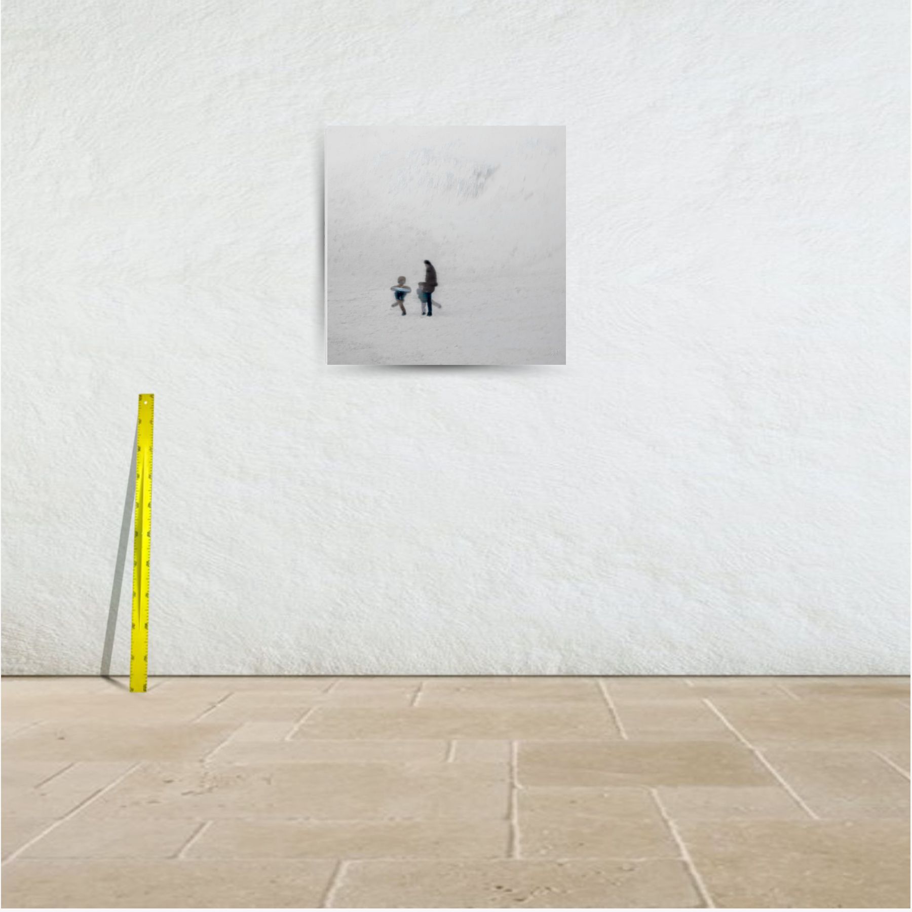 fragment of life 2 ~ toile (80 x 80 cm) – Image 3