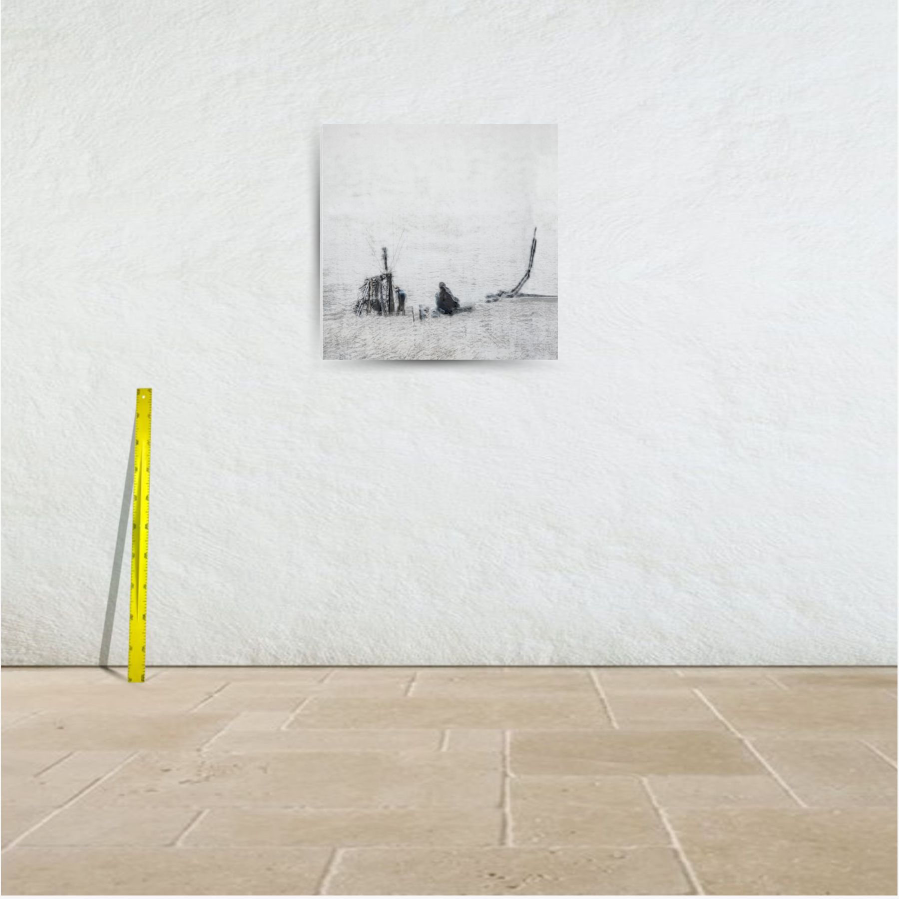 fragment of life 4 ~ toile (80 x 80 cm) – Image 3