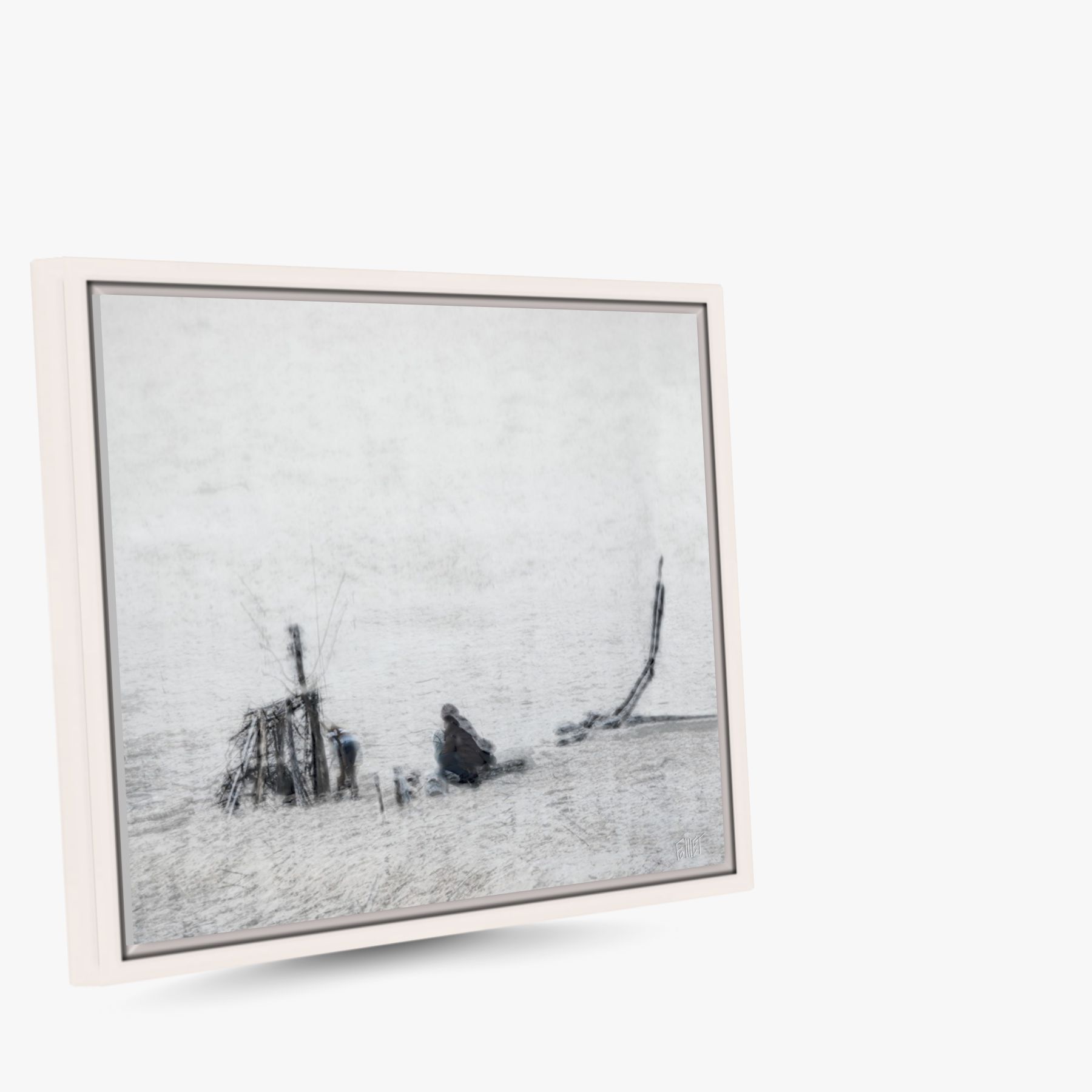 fragment of life 4 ~ toile encadrée (40 x 40 cm) – Image 2