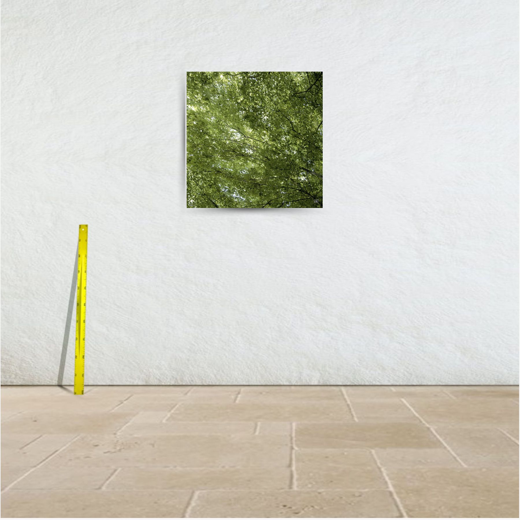 brise légère ~ toile (80 x 80 cm) – Image 3